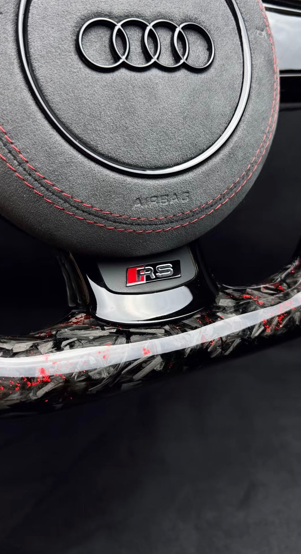 Volant Audi Alcantara