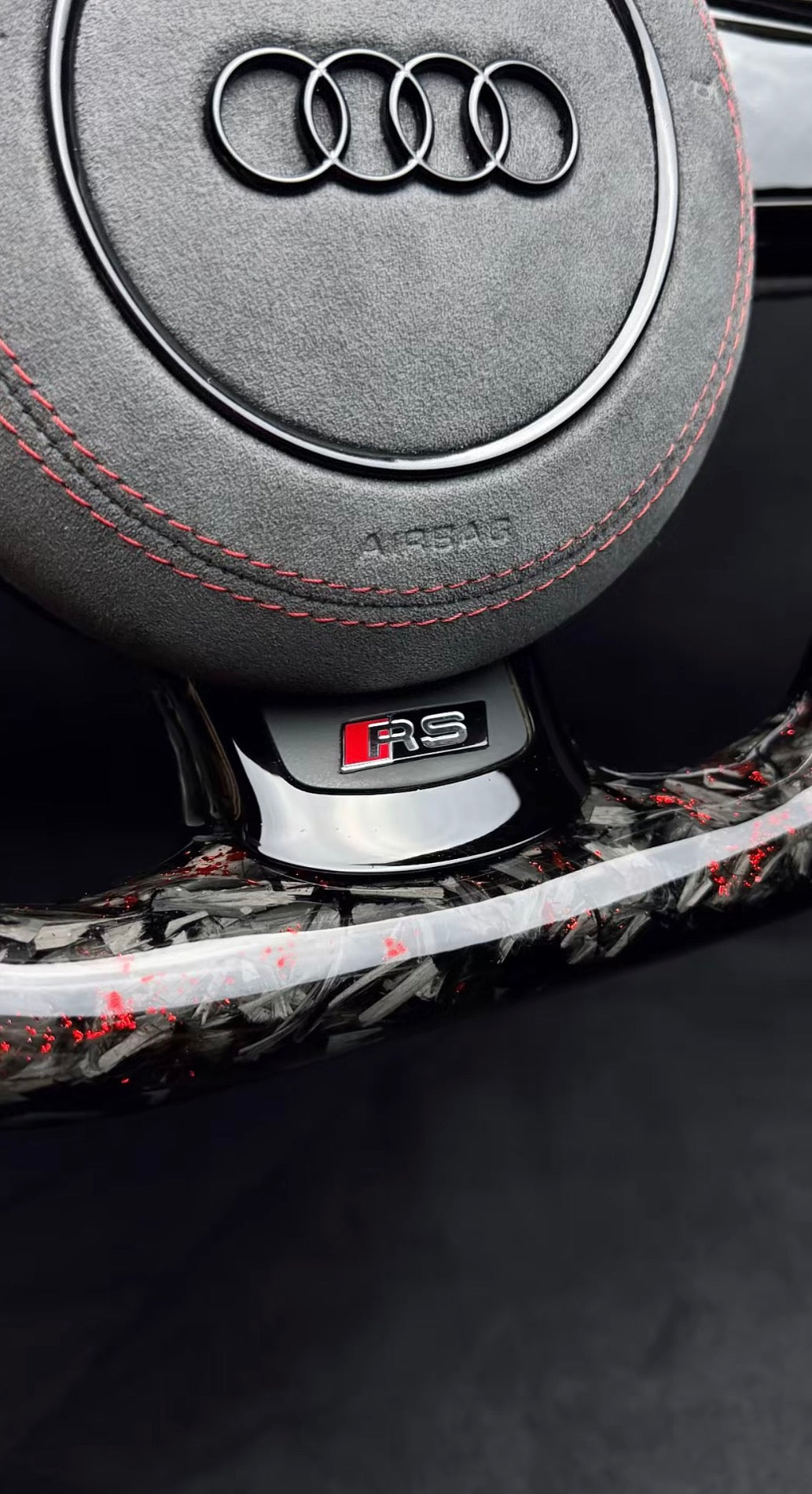 Volant Audi Alcantara