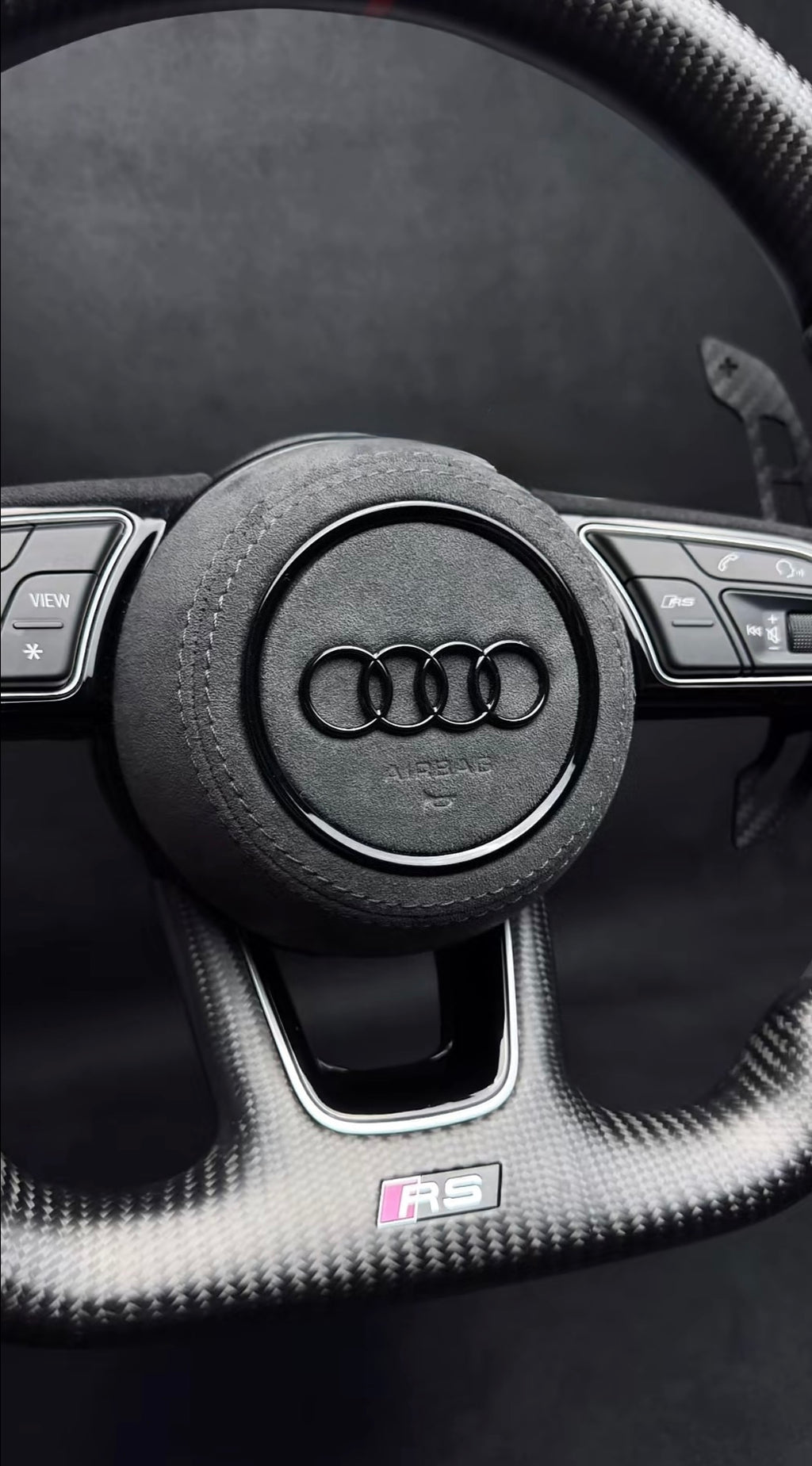 Volant Audi Alcantara