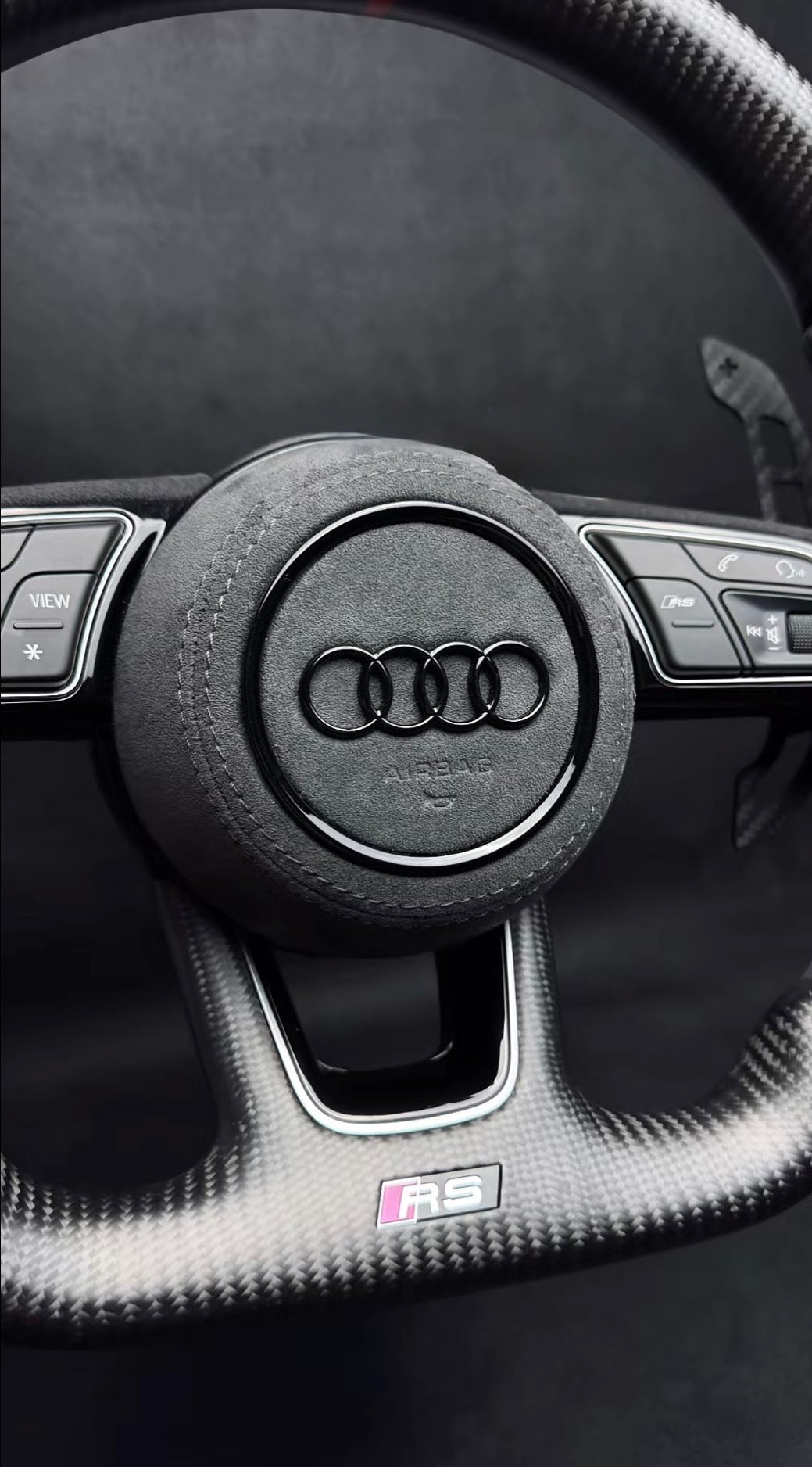 Volant Audi Alcantara