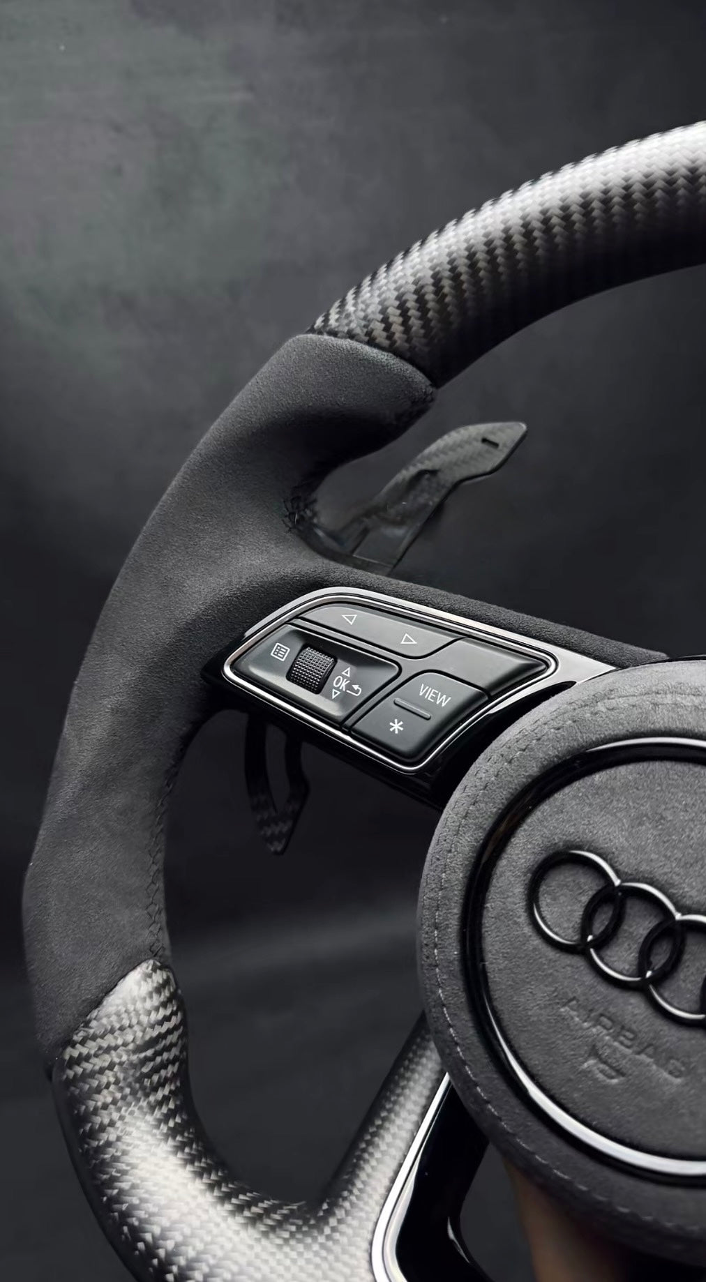 Volant Audi Alcantara