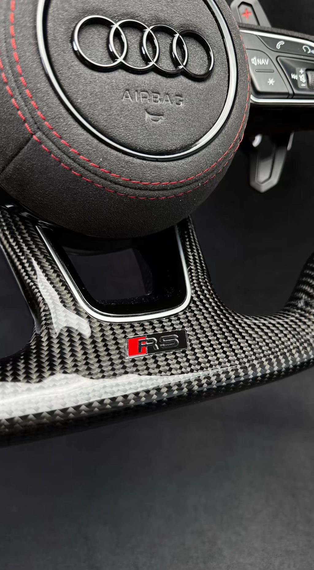 Volant Audi Alcantara