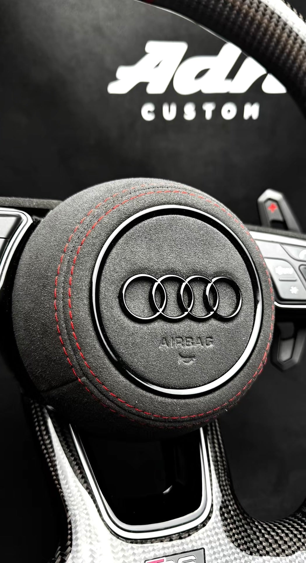 Volant Audi Alcantara