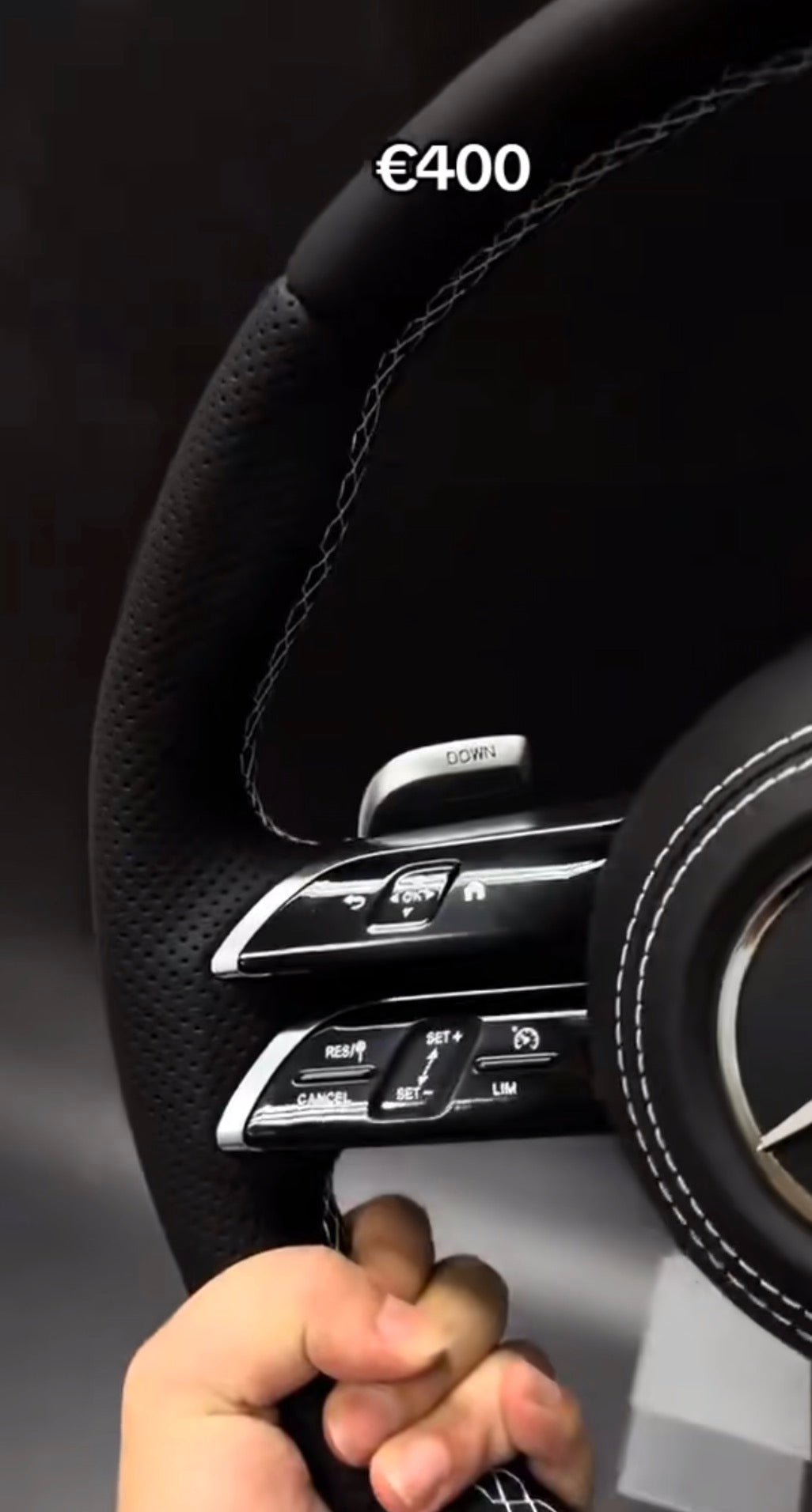 Volant Merceders Alcantara